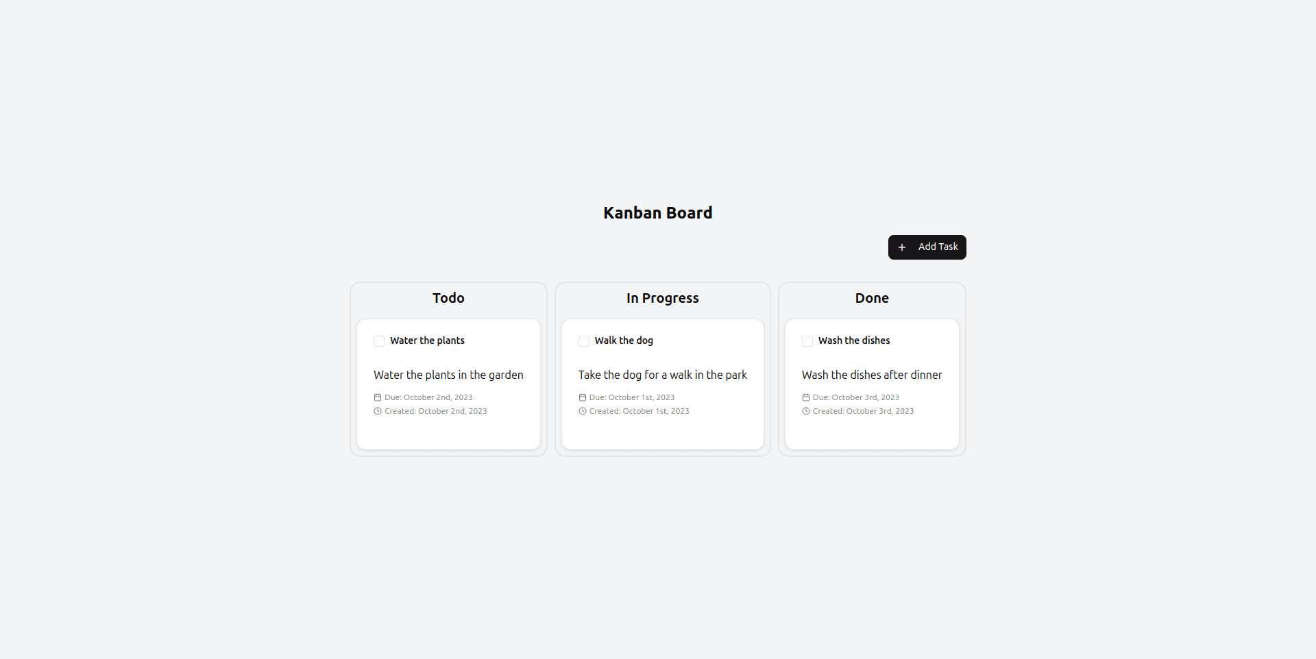 Kanban Board